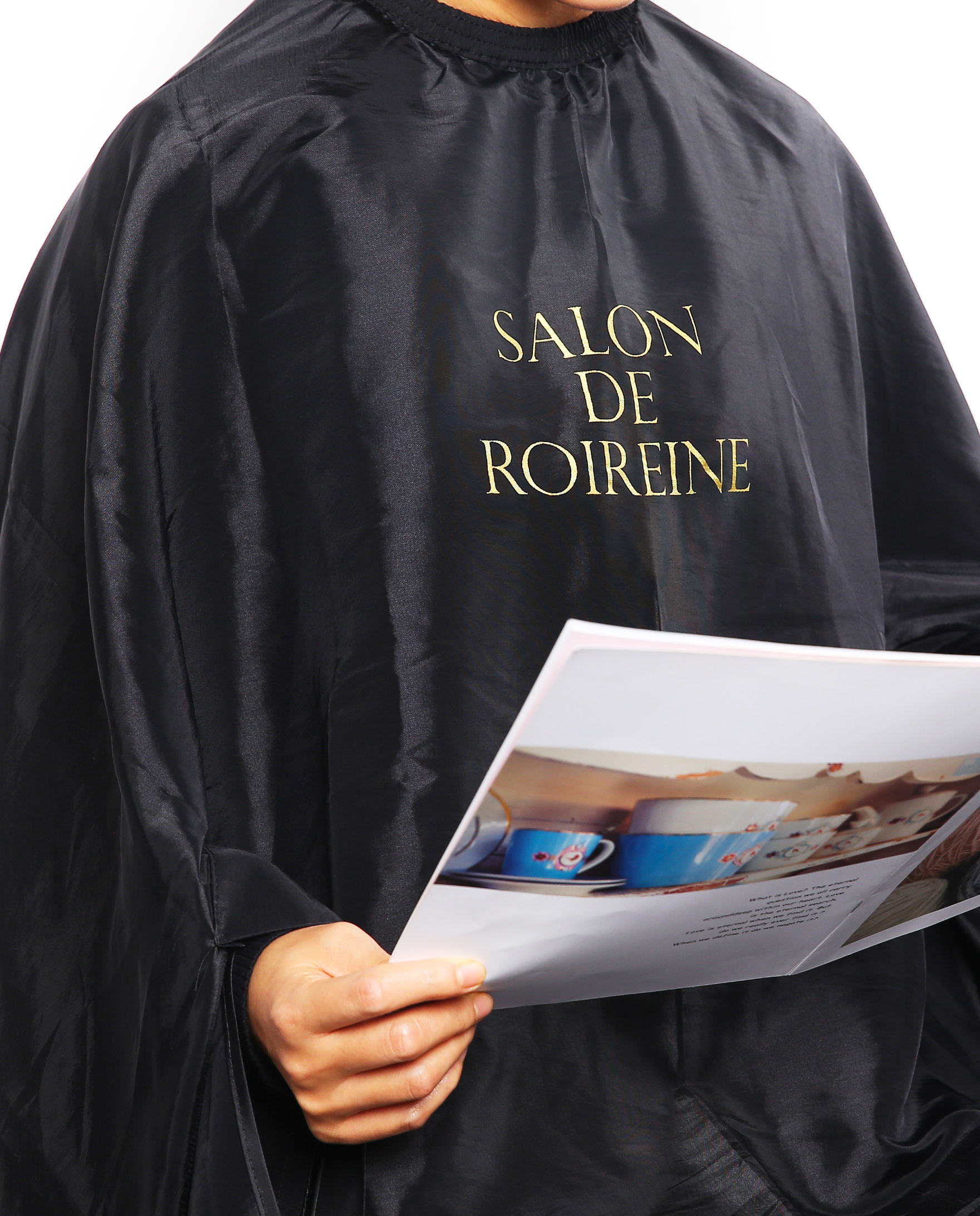 オリジナルの美容室ヘアケープ・ヘアクロス・カットクロス制作